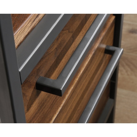 Sauder 65.98 in D X 29.53 in H, 65.98 in W X Engineered wood, Metal 423720